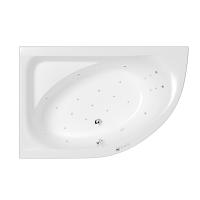 Акриловая ванна WHITECROSS Aquarella "ULTRA" 0108.170110.100.ULTRA.CR 170х110 левая белая глянецевая/хром