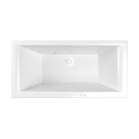 Акриловая ванна WHITECROSS Savia Duo "SOFT" 0103.170080.100.SOFT.WH 170х80 белая глянцевая