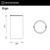Мусорное ведро WHITECROSS Ergo ER2290CPB 4 л  медь брашированная