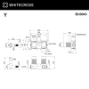 Встраиваемая часть смесителя WHITECROSS BU0043