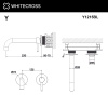 Смеситель для раковины WHITECROSS Y Y1215BL черный матовый