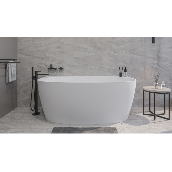 Ванна из искуственного камня WHITECROSS Pearl A 0214.155080.200 155х80 белый матовый