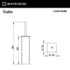 Ершик для унитаза WHITECROSS Cubo CU2474GM графит