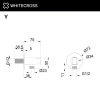 Шланговое подключение с держателем WHITECROSS Y Y1015GLB золото брашированное