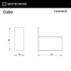 Крючок WHITECROSS Cubo CU2410CR хром