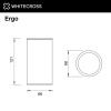 Стакан для ванной WHITECROSS Ergo ER2236BL черный матовый