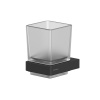 Стакан для ванной WHITECROSS Cubo CU2430BL черный матовый