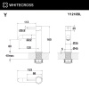 Смеситель для раковины S WHITECROSS Y Y1210BL черный матовый
