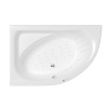 Акриловая ванна WHITECROSS Aquarella "NANO" 0108.170110.100.NANO.CR 170х110 левая белая глянецевая/хром