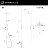 Душевая стойка с термостатом WHITECROSS Y Y1254BL черный матовый