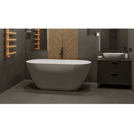 Ванна из искуственного камня WHITECROSS Coral A 0213.165075.200 165х75 белый матовый