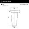 Раковина напольная WHITECROSS Air 0738.040040.2XXXX D=40.5 искусственный камень RAL матовый