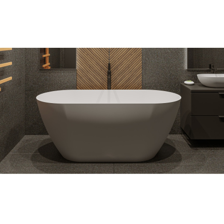 Ванна из искуственного камня WHITECROSS Coral A 0213.165075.200 165х75 белый матовый