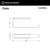 Полотенцедержатель WHITECROSS Cubo CU2456GL золото гленцевое