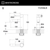 Смеситель для раковины S WHITECROSS Y Y1210GLB золото брашированное