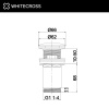 Донный клапан WHITECROSS A706GL золото гленцевое