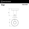 Крючок WHITECROSS Ergo ER2210GM графит