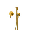 Гигиенический душ (гидроершик) WHITECROSS Y SYSYBI1GLB золото брашированное