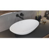 Раковина накладная WHITECROSS Aquamarine 0715.056035.200 56х35 искусственный камень белый матовый